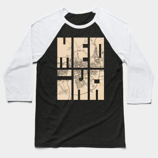 Medina, Saudi Arabia City Map Typography - Vintage Baseball T-Shirt